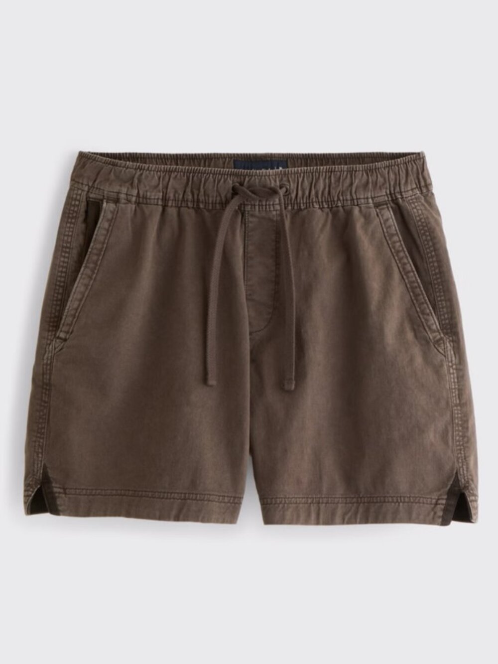 Abercrombie & Fitch Brown Drawstring Shorts in Medium